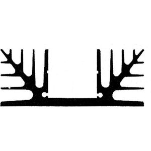 Koelelement - 100mm - Geen Boorgat - 1.85°C/W