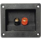 Velleman LSC3G Luidspreker-terminal, Rechthoekig, Goudkleurig