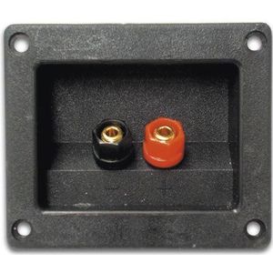 Velleman LSC3G Luidspreker-terminal, Rechthoekig, Goudkleurig