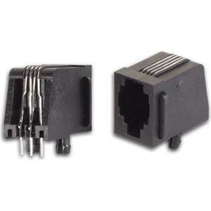Perel 139489 Western modulaire adapter, RJ10 4P4 C