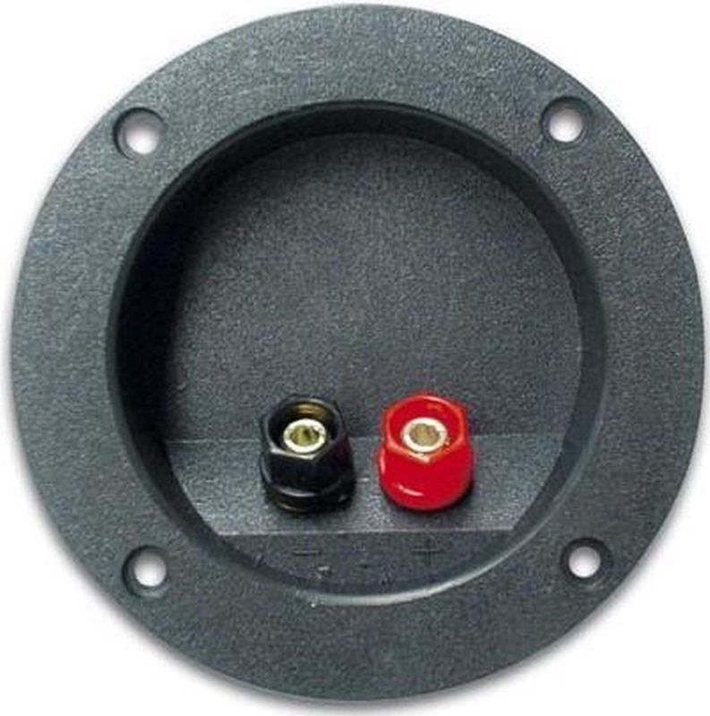 HQ Products - Luidspreker Chassis - Zwart - Kunststof - Rond