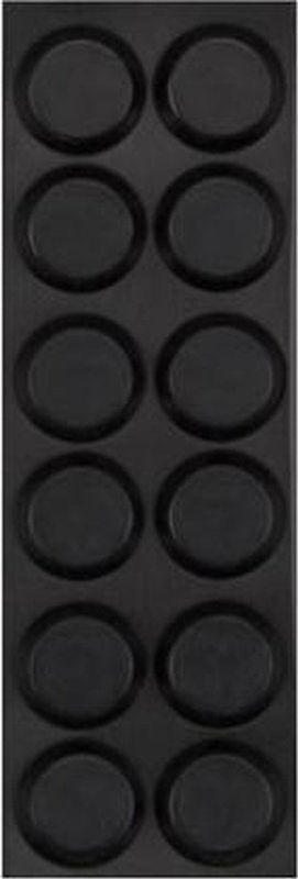 Velleman - Rubberen Voetje - 12 Stuks - Rubber - Bescherming Meubels