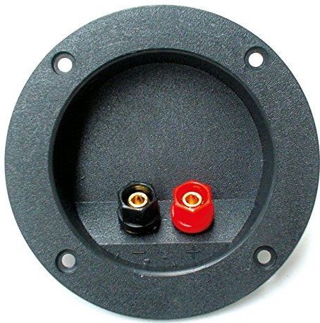 Velleman LSC4G Luidspreker Terminal, Rond, Goudkleurig