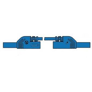 CONTACTBESCHERMDE GEGROEIBARE MEETLEIDING 4mm 25cm / BLAUW (MLB-SH/WS 25/1) (HM0421S25A)