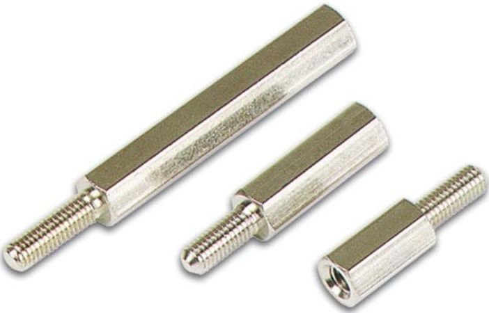 Velleman - BUS3FM50 - Afstandsbussen - 50mm - Mannelijk/Vrouwelijk - 10 Stuks