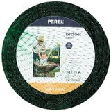 Perel Vogelnet, polyester, maaswijdte 2 cm², 2 x 5 m, groen
