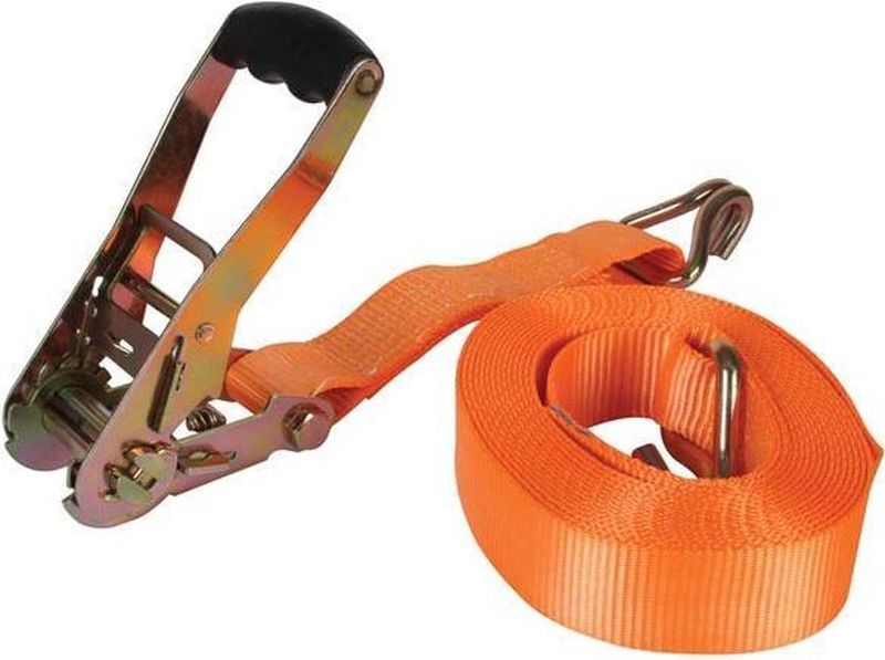 Toolland - Spanband - Oranje - Polyester - 8 m x 50 mm
