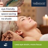 Velleman - Loeplamp - Wit - Spaarlamp 22 W - Vergroting 2.25x