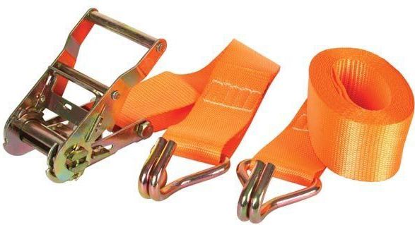 Toolland - Spanband - Oranje - Polyester - Max. 1000 kg, 4.5 m x 50 mm, 1 stuk