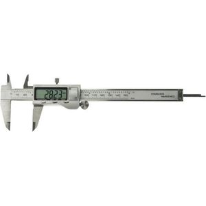 Toolland Hoogwaardige digitale schuifmaat, metingen tot 150 mm, nauwkeurigheid tot 0.01 mm, groot lcd-scherm