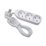 Perel Stekkerdoo - 3 Stopcontacten met Randaarde (type F - Kabel 1.5  - 3G1. - Gebruik Binnenshui