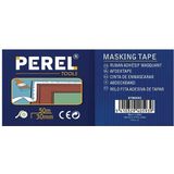 PEREL - DTM30X3 afdektape, 30 mm x 50 m, afmetingen 141899