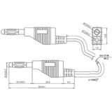 Velleman - Meetsnoer - Rood - PVC - 100 cm