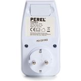 Perel Energiemete - Lcd-scher - 230  - 16  - 3600  - Duitse Aarding Type  - Wit