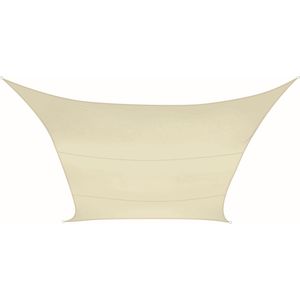 Perel - Schaduwdoek - Crème - Waterafstotend - 5 x 5 m - Polyester