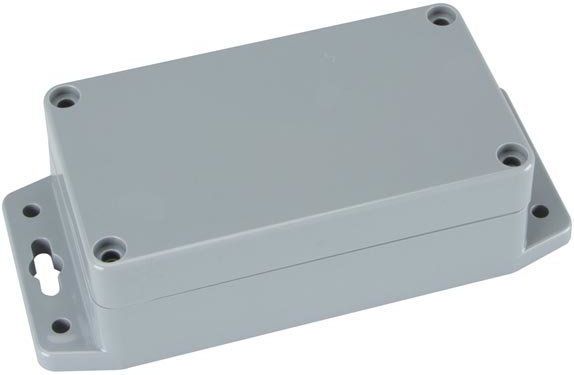 WASSERDICHTES ABS GEHÄUSE MIT BEFESTIGUNGSFLAMMERN 115x65x40mm - HQ P