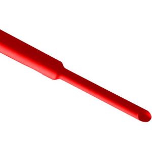 Schrumpfschlauch 9.5mm - rot - 25 st.