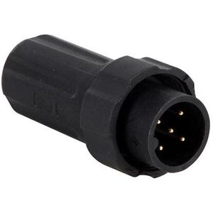 Connector - Zwart - Nylon - 5 Contacten - IP68 Waterdicht