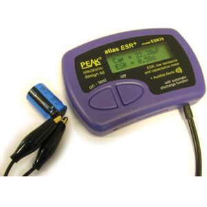 ESR / lage weerstand en capaciteitsmeter - GOLD versie (ESR70)