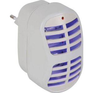 Perel Insectenverdelger, elektrisch, uv-led, spanningsrooster 900 V, 20 m², wit