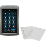 EtiamPro RFID-toegangskaart voor HAA2866 - HAA2890, badge, 125 kHz, compatibel met EM- en Wiegand-kaartlezers, ABS, alleen-lezen, 64-bits code