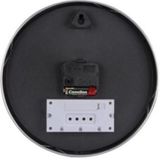 Wandklok - Modern - Zwart - Hout