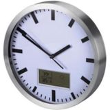 Wandklok - Modern - Zwart - Hout