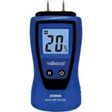 Velleman Vochtmeter voor timmerhout, papier, beton, pleister, met LCD-display en dataholdfunctie