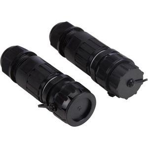 4P CONNECTOR VOOR KABEL - WATERBESTENDIG IP68 - 16A 230V (1 set) (CUI04)