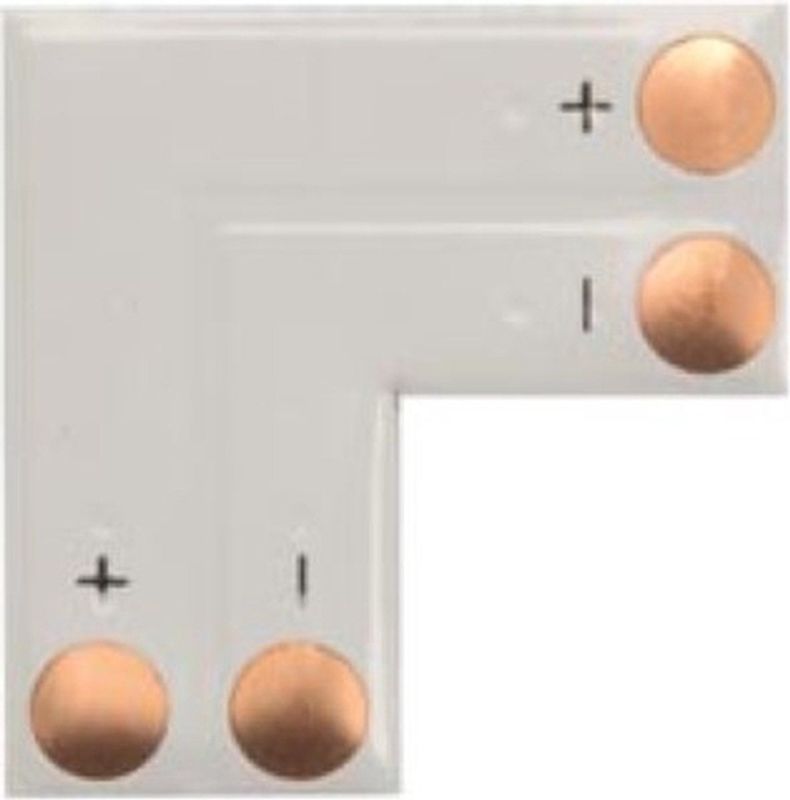 Velleman - LED-strips - Flexibele Plaatverbinding - L-Mould - 1 Kleur - 10 mm