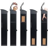 Dropbox Helsinki - Perel (Gegalvaniseerd Staa - Zwart)