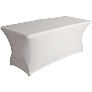 Perel Hoes voor tafel, wit, rechthoekig, 180 cm x 75 cm x 74 cm