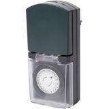 Perel Analoge Time - Mechanisc - 230  - 16  - 3680  - IP4 - Voor Gebruik Buitenshui