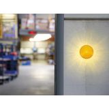 Velleman Amberkleurig led-knipperlicht, gebruik binnenshuis, 12 VDC, 15 witte leds, IP20, ABS/acryl