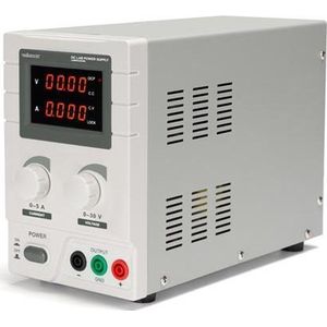 Velleman LABPS3005N labovoeding 0-30 volt DC 0-5 ampère