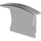 Aluminium - Afsluitdop - Zilver - Voor Aluminium-Inbouwprofiel LEDstrip Slimline