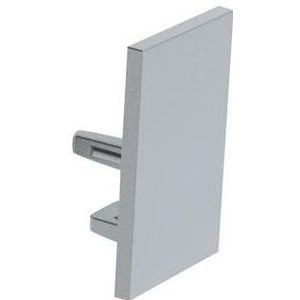 ALUMINIUM AFSLUITDOP VOOR LED-PROFIEL ALU-SWISS - ZONDER KABELDOORVOER - ZILVER