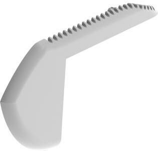 Velleman - EC-ST-R - Afsluitdop voor Alu-Stair - Grijs - ABS