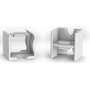 LEDsON - Lineaire Connector - Grijs - ABS