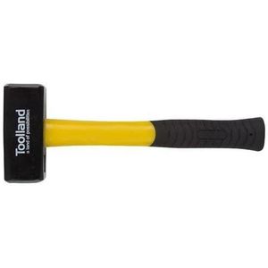 Toolland Moke - Stalen Kop 1500  - Glasvezelsteel Voor Kacht & Duurzaamhei - Geel/Zwart