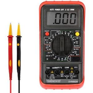 Digitale multimeter CAT II 700V CAT III 600V 15A DVM892N