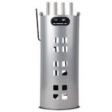 Perel - Haardset - 4-delig - Zilver/Grijs - Smeedijzer