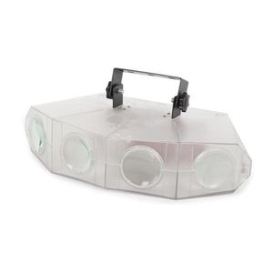 QUAD LED MOONFLOWER - TRANSPARANTE BEHUIZING (HQLE10030)