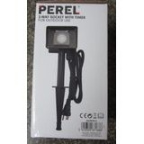 Perel Stekkerdoos Buiten - Timer - 2 Stopcontacten - Zwart/Groen