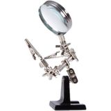 Velleman - Derde Hand - Roestvrij Staal - Vergrootglas - Dioptrie x 2.5