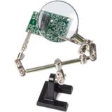 Velleman - Derde Hand - Roestvrij Staal - Vergrootglas - Dioptrie x 2.5