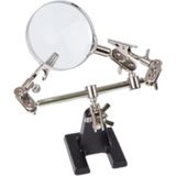 Velleman - Derde Hand - Roestvrij Staal - Vergrootglas - Dioptrie x 2.5