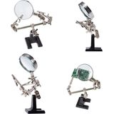 Velleman - Derde Hand - Roestvrij Staal - Vergrootglas - Dioptrie x 2.5