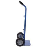 Toolland Steekwage - met Ergonomische Handgrepe - Staa - Blau - Laadvermogen 80 Kg