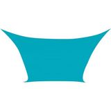 Perel Schaduwdoek, waterafstotend, 4 x 3 m, 160 g/m², polyester, rechthoek, hemelsblauw